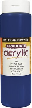Colore acrilico Daler Rowney Graduate Colori acrilici Phthalo Blue 500 ml 1 pz - 1