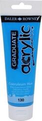 Culoare acrilică Daler Rowney Graduate Vopsea acrilică Coeruleum Blue Hue 120 ml 1 buc.