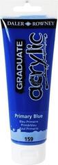 Acrylic Paint Daler Rowney Graduate Acrylic Paint Primary Blue 120 ml 1 pc