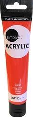 Акрилна боя Daler Rowney Simply АКРИЛНА боя Scarlet 75 ml 1 бр.