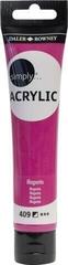 Akrilna boja Daler Rowney Simply Akrilna boja Magenta 75 ml 1 kom