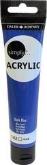 Akrylová barva Daler Rowney Simply Akrylová barva Dark Blue 75 ml 1 ks