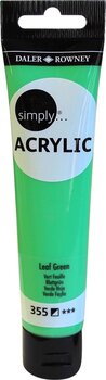 Acrylic Paint Daler Rowney Simply Acrylic Paint Leaf Green 75 ml 1 pc - 1