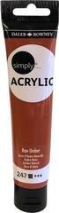 Akrilna boja Daler Rowney Simply Akrilna boja Raw Umber 75 ml 1 kom