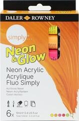 Akrilna boja Daler Rowney Simply Set akrilnih boja 6 x 12 ml