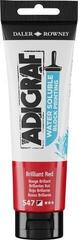 Peintures pour la linogravure Daler Rowney Adigraf Block Printing Water Soluble Colour Peintures pour la linogravure Brilliant Red 150 ml