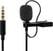 Microfone condensador de lapela Veles-X Lavalier Microphone MINIMIC1 Microfone condensador de lapela