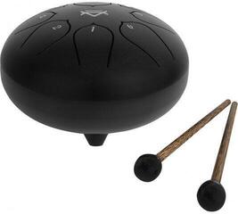Tongue Drum Veles-X Steel 6 inch 8 Notes Jet Black Tongue Drum