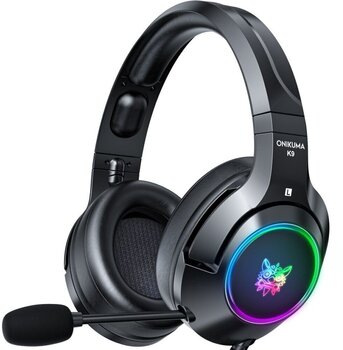PC slušalke Onikuma K9 RGB Wired Gaming Headset Black - 1