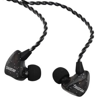 Ухото Loop слушалки Takstar TS-2300 Black In-Ear Monitor Earphones - 1