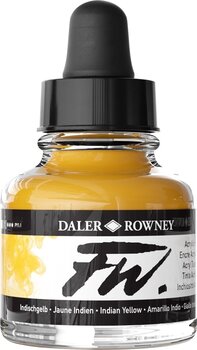 Encre Daler Rowney FW Encre acrylique Indian Yellow 29,5 ml 1 pc - 1