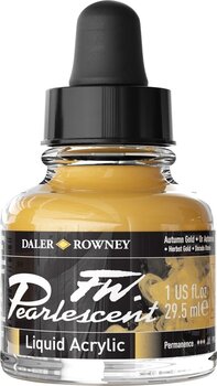 Inchiostro Daler Rowney FW Pearlescent Inchiostro acrilico Autumn Gold 29,5 ml 1 pz - 1