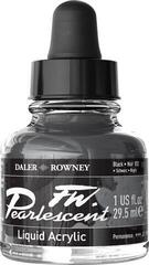 Tinta Daler Rowney FW Pearlescent Acrylic ink Black 29,5 ml 1 pieza