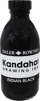 Atrament Daler Rowney Kandahar Kreslící tuš Black 175 ml 1 ks - 1