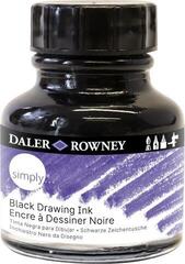 Tinta Daler Rowney Simply Acrylic ink Black 29,5 ml 1 pieza