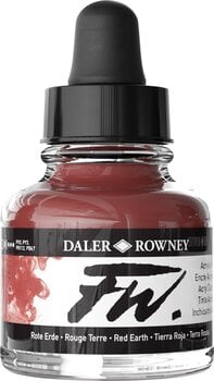 Tinte Daler Rowney FW Acryltinte Red Earth 29,5 ml 1 Stck - 1