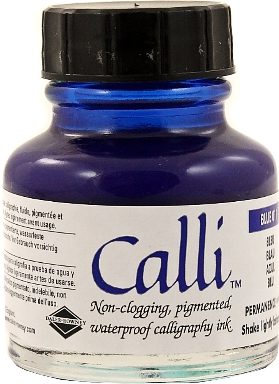 Ink Daler Rowney Calli Calligraphy Ink Blue 29,5 ml 1 pc