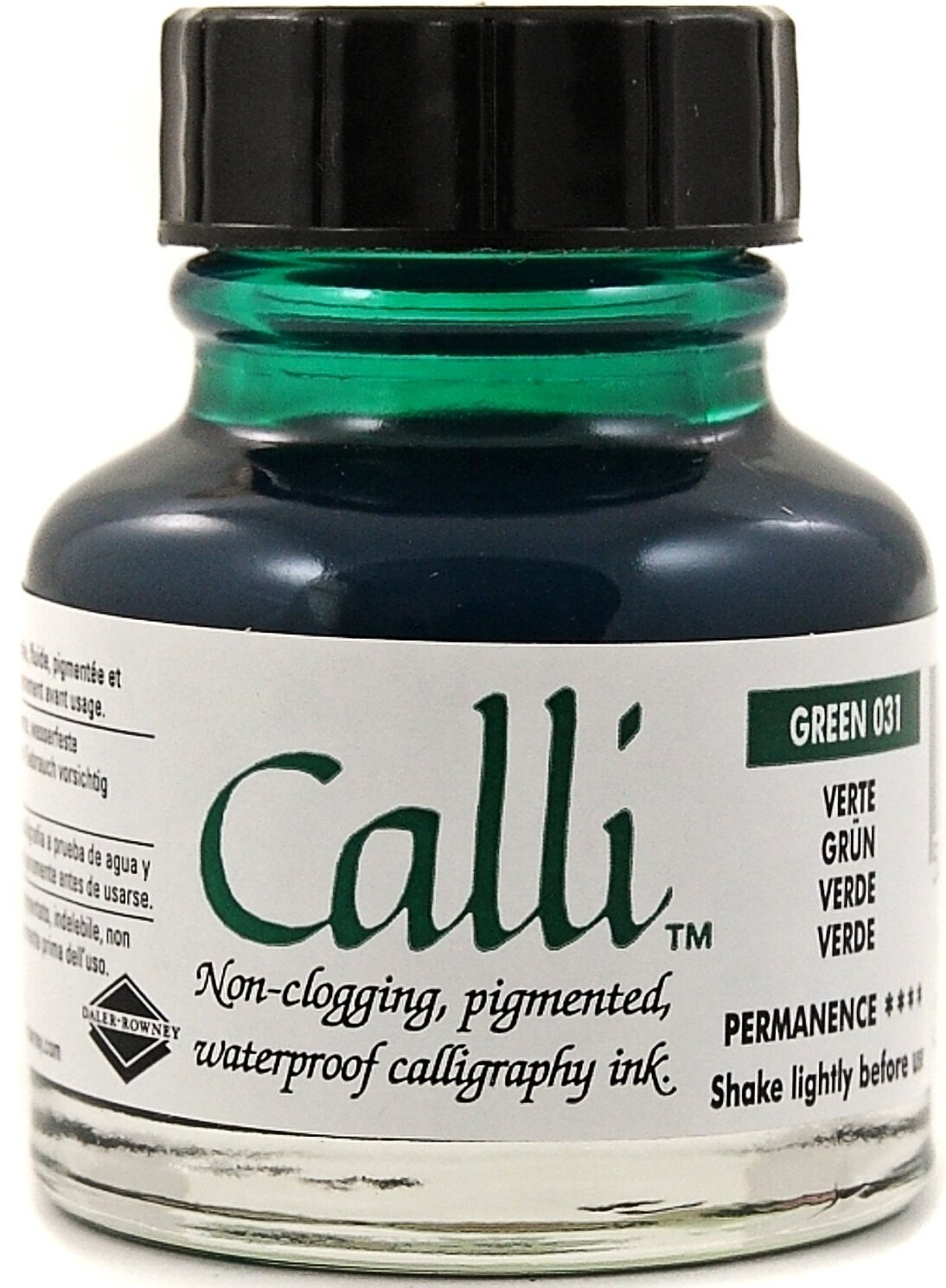 Muste Daler Rowney Calli Calligraphy Ink Green 29,5 ml 1 kpl