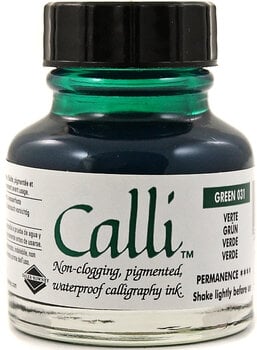 Ink Daler Rowney Calli Calligraphy Ink Green 29,5 ml 1 pc - 1