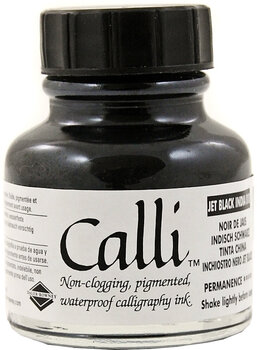 Muste Daler Rowney Calli Calligraphy Ink Jet Black 29,5 ml 1 kpl - 1