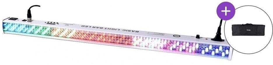 LED-balk Light4Me Basic Light Bar LED 16 RGB MkII WH SET LED-balk