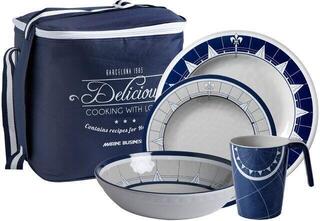 Keukengerei voor de boot Marine Business Pacific Tableware Set 24 Tableware