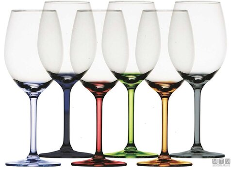 Vesela tacamuri barca Marine Business Party Wine Glasess 6 Pahar de vin - 1