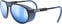 Outdoor Sonnenbrille UVEX MTN Classic CV Black Mat/Colorvision Mirror Blue Outdoor Sonnenbrille