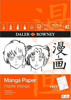 Sketchbook Daler Rowney Manga Marker Paper A3 70 g Sketchbook - 1