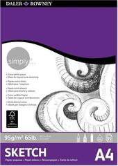 Skizzenbuch Daler Rowney Simply Sketching Paper Simply Skizzenbuch 72 A4 95 g