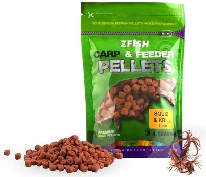 Pellet ZFISH Carp & Feeder Hook Pellets 200 g 8 mm Squid-Krill Pellet - 1
