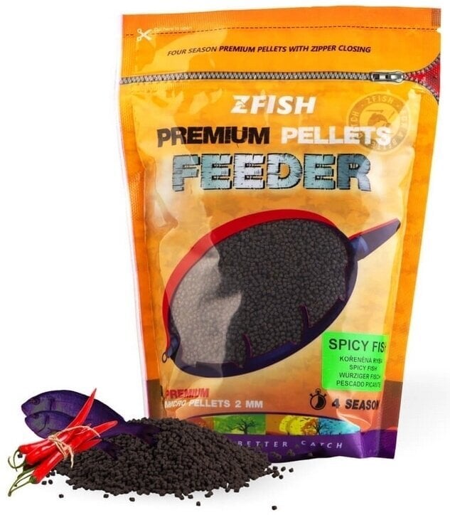 Pellet ZFISH Micro Pellets 700 g 2 mm Fűszeres-A hal Pellet