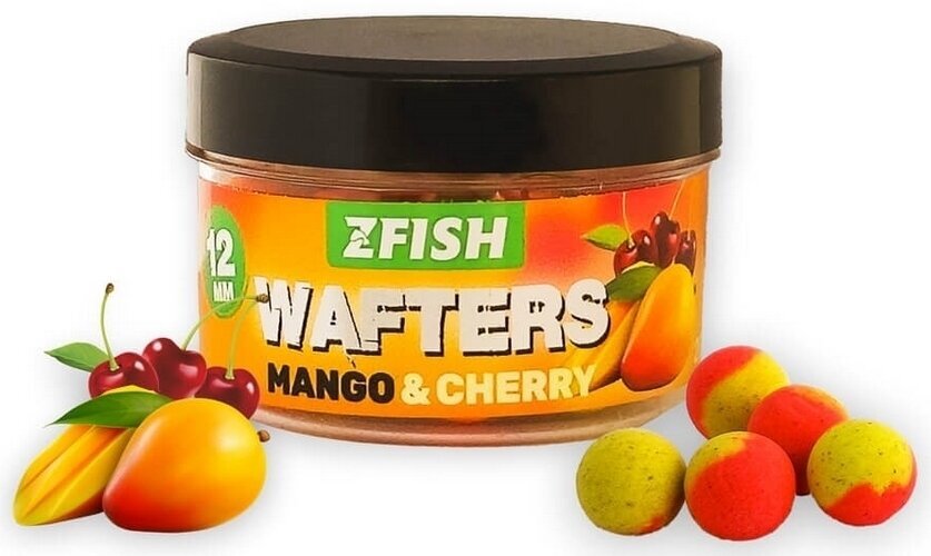 Bumbells boilies ZFISH Balanced Wafters 12 mm 20 g Mango-Ciliegia Bumbells boilies
