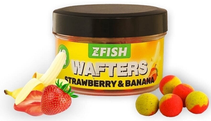 Hantlar ZFISH Balanced Wafters 12 mm 20 g Strawberry-Banana Hantlar