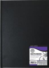 Blok za skiciranje Daler Rowney Simply Sketchbook Simply Blok za crtanje 110 A4 100 g Black