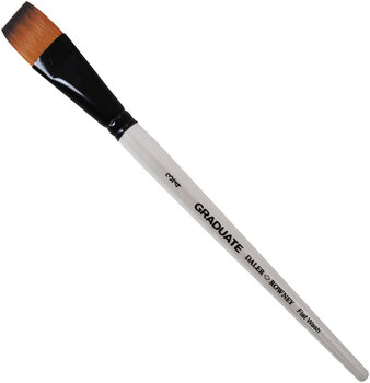 Målarpensel Daler Rowney Graduate Multi-Technique Brush Synthetic Platt pensel 3/4 1 st - 1