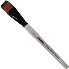 Paint Brush Daler Rowney Graduate Multi-Technique Brush Synthetic Flat Painting Brush 1