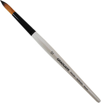 Målarpensel Daler Rowney Graduate Multi-Technique Brush Synthetic Rund pensel 12 1 st - 1