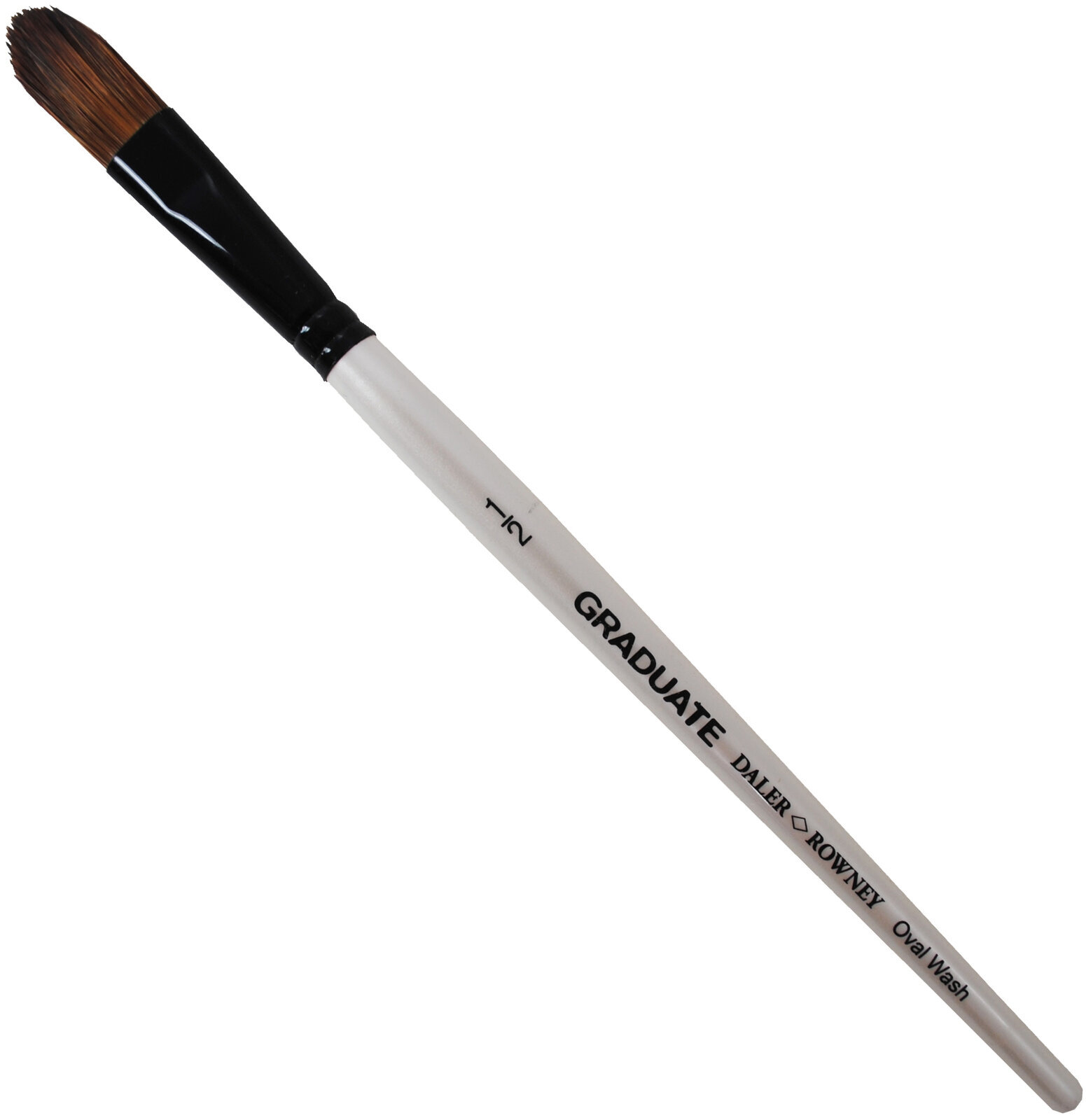 Pennello Daler Rowney Graduate Watercolour Brush Pony & Synthetic Pennello ovale 1/2 1 pz