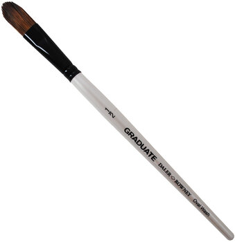 Pensula pictura Daler Rowney Graduate Watercolour Brush Pony & Synthetic Pensulă ovală 1/2 1 buc - 1