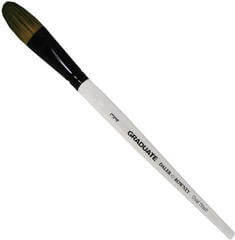 Četkica Daler Rowney Graduate Watercolour Brush Pony & Synthetic Овална четкица 3/4