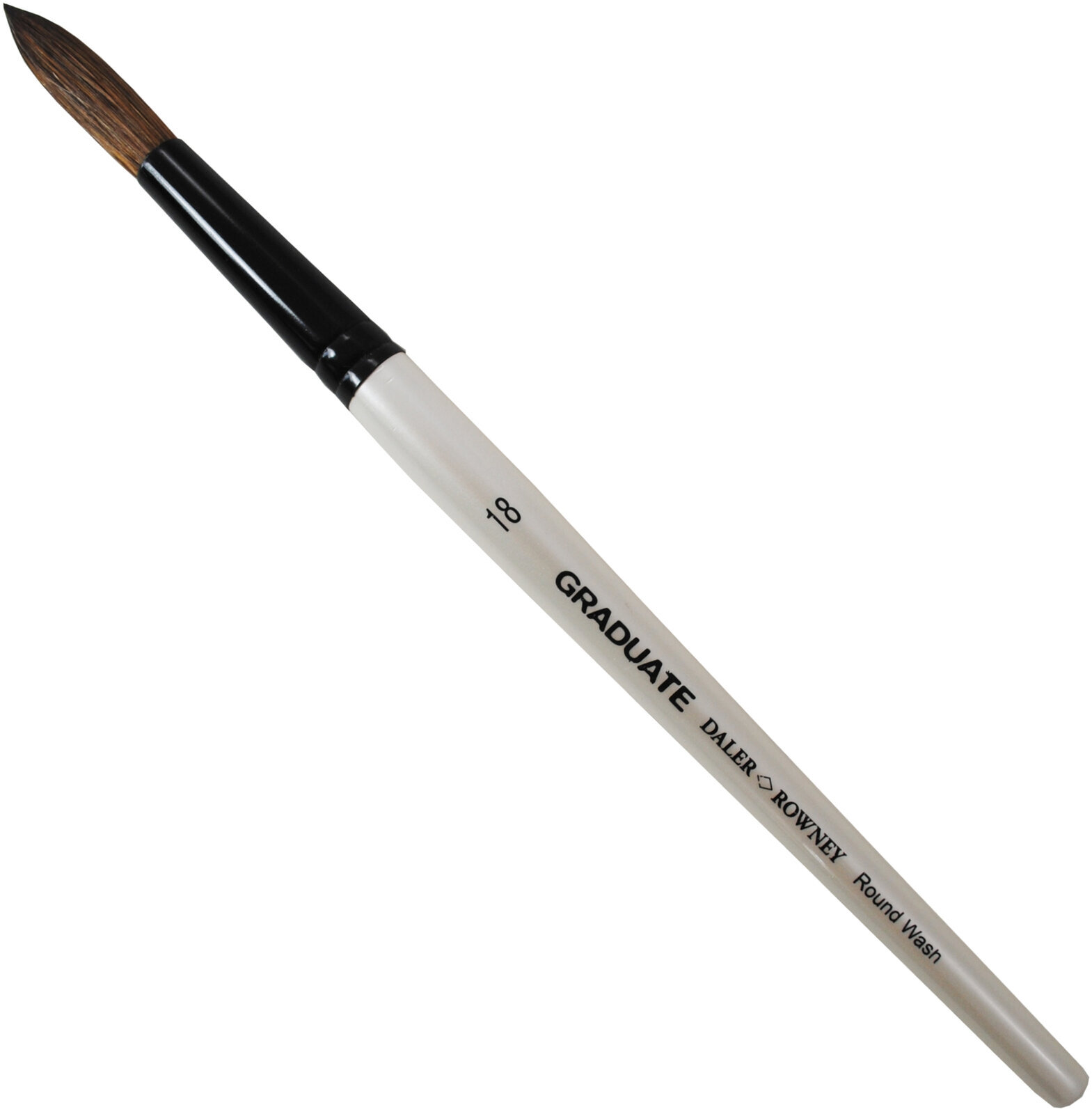 Pensel Daler Rowney Graduate Watercolour Brush Pony & Synthetic Rund pensel 18 1 stk.