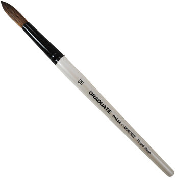 Målarpensel Daler Rowney Graduate Watercolour Brush Pony & Synthetic Rund pensel 18 1 st - 1
