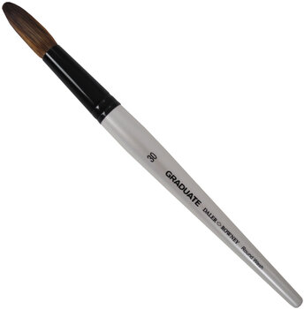 Pensula pictura Daler Rowney Graduate Watercolour Brush Pony & Synthetic Pensulă rotundă 30 1 buc - 1