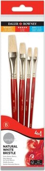 Paint Brush Daler Rowney Simply Oil Brush Natural Set of Brushes 1 pc - 1