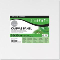 Målning på canvas Daler Rowney Målning på canvas Simply Canvas Panel Medium Grain Simply White 30 x 30 cm 1 st