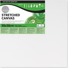 Malířské plátno Daler Rowney Malířské plátno Simply Stretched Canvas Medium Grain Simply White 30 x 30 cm 1 ks