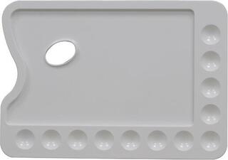 Paleta de artista Daler Rowney Palettes Artists' Plastic Rectangle Paleta de artista 25 x 30 cm