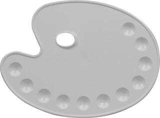 Artist Palette Daler Rowney Palettes Artists' Plastic Oval Artist Palette 27 x 36 cm