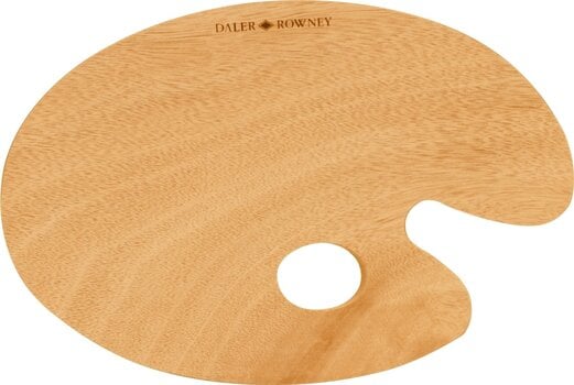 Farbpalette Daler Rowney Palettes Artists' Wooden Oval  Farbpalette 20 x 30 cm - 1